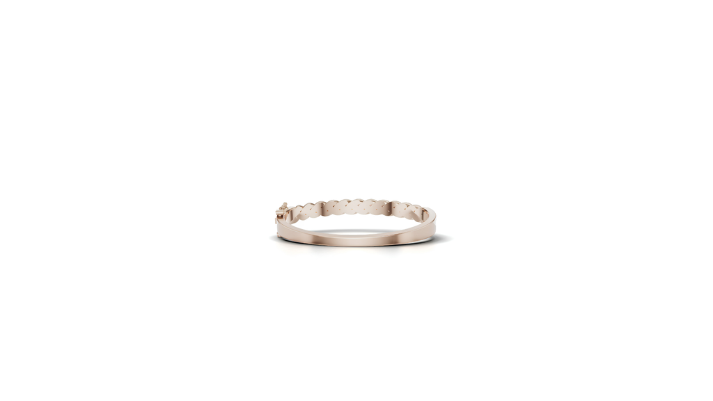 Row Bangle | 18k Gold and Diamond | Pre-Order
