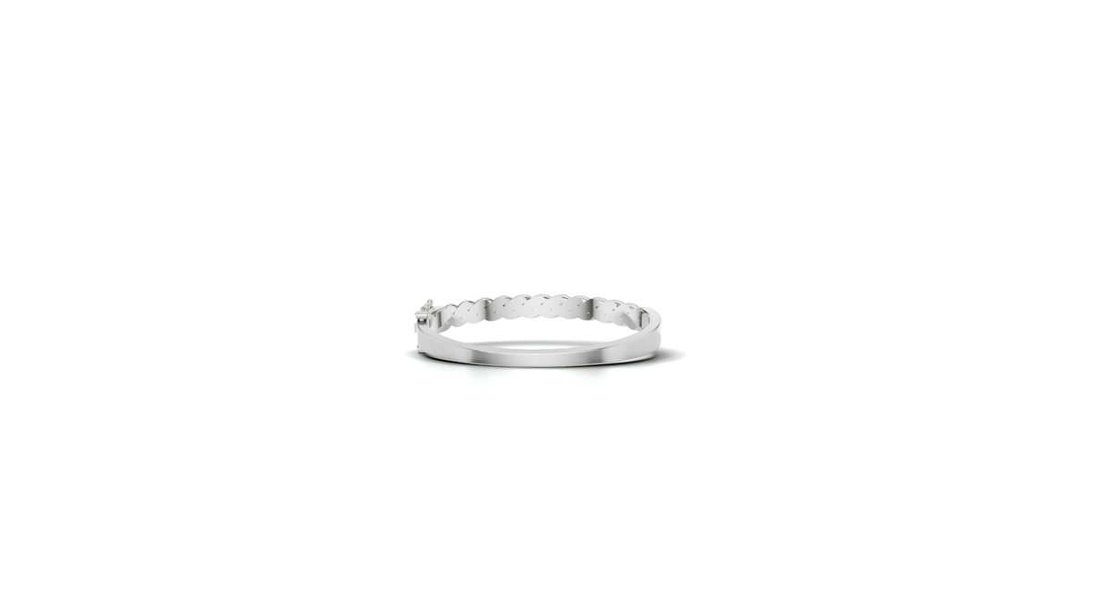 Row Bangle | 18k Gold and Diamond | Pre-Order