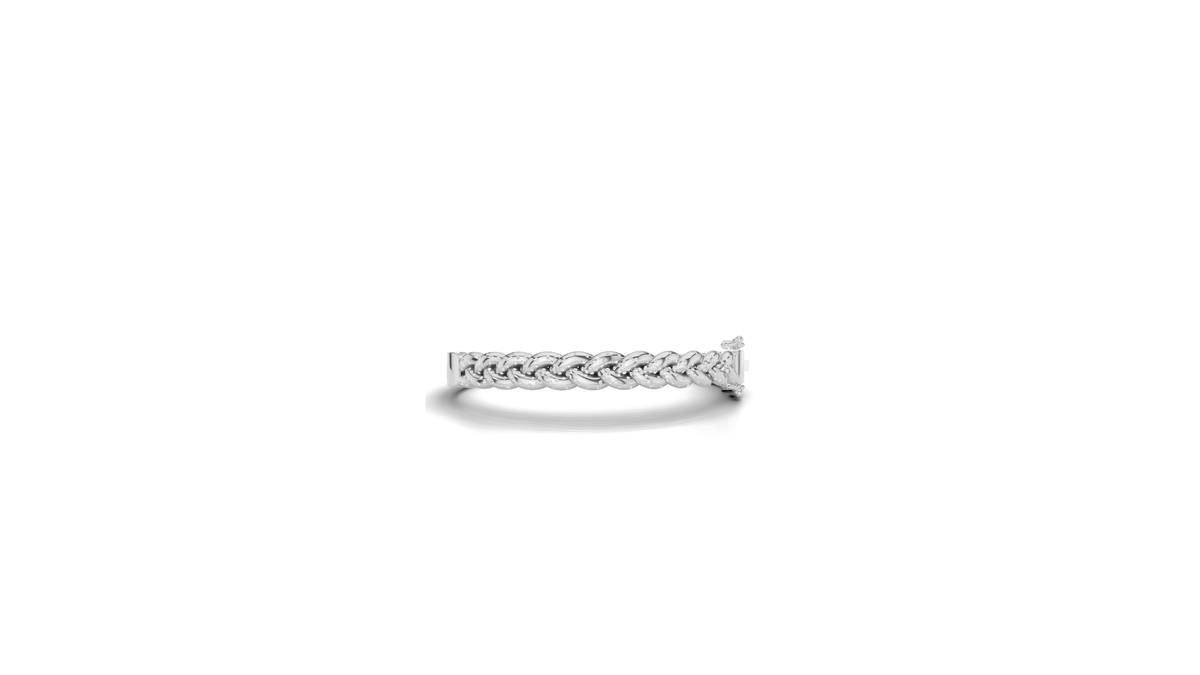 Row Bangle | 18k Gold and Diamond | Pre-Order