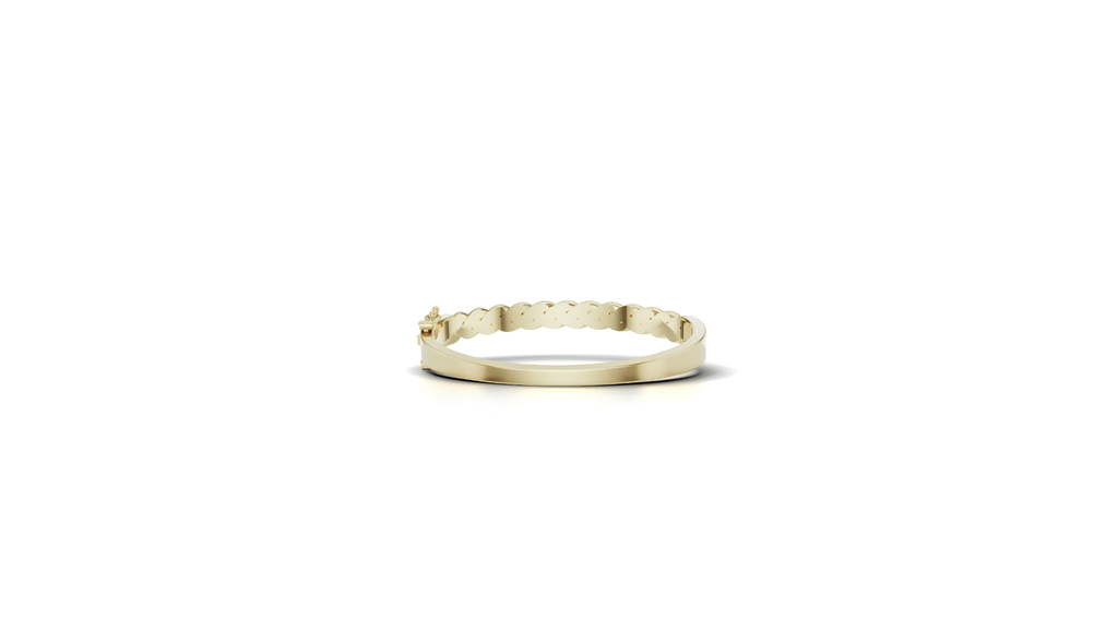 Row Bangle | 18k Gold and Diamond | Pre-Order